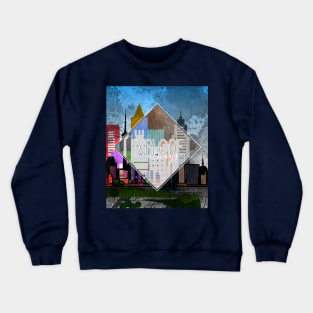 City Skyline EXPLORE always Crewneck Sweatshirt